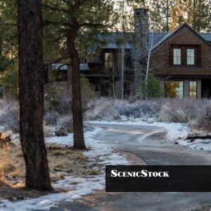 Shevlin Commons Walking Trail in Winter