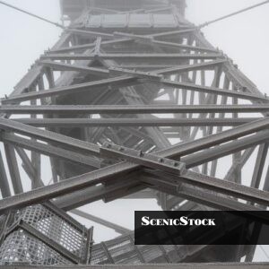 Black Butte Fire Lookout in Winter