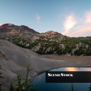 South Sister from Moraine Lake