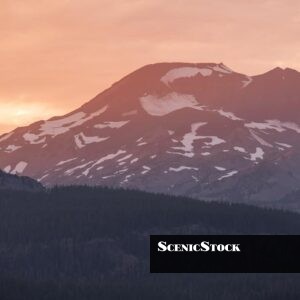 South Sister at Sunset