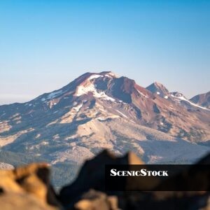 South Sister at Sunrise from Mt. Bachelor