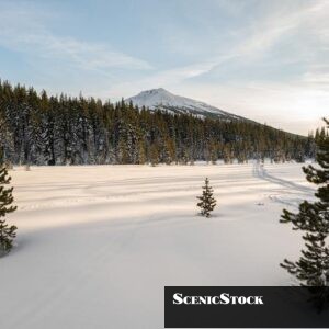 Mt. Bachelor In Winter