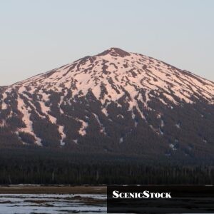 Mt Bachelor at Twilight