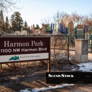 Harmon Park in Winter