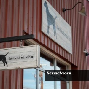 The Bend Wine Bar Front Sign