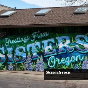 Greetings From Sisters Mural Close