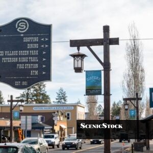 Directional Signage in Downtown Sisters Oregon