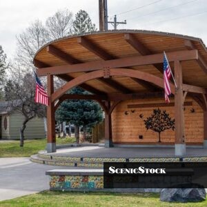Fir Street Park Stage in Sisters Oregon